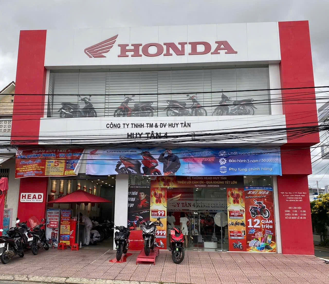 Thông báo: Về việc chuyển nhượng Cửa Hàng Bán Xe Máy Và Dịch Vụ Do Honda Ủy Nhiệm - HEAD Huy Tân #4