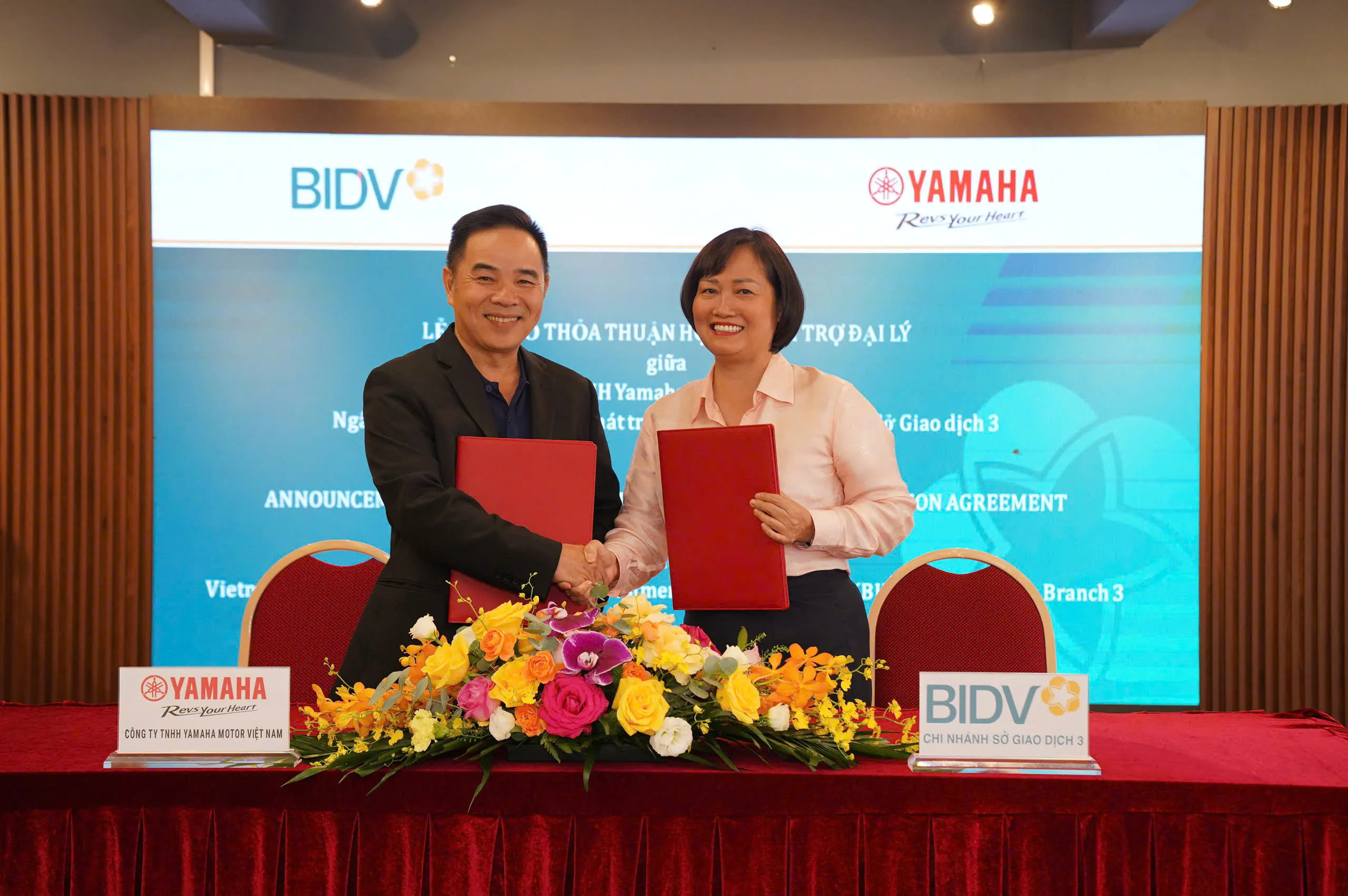 YAMAHA MOTOR VIỆT NAM K&Yacute; KẾT HỢP T&Aacute;C VỚI NG&Acirc;N H&Agrave;NG BIDV &ndash; MỞ RỘNG CƠ HỘI CHO ĐẠI L&Yacute; TO&Agrave;N QUỐC